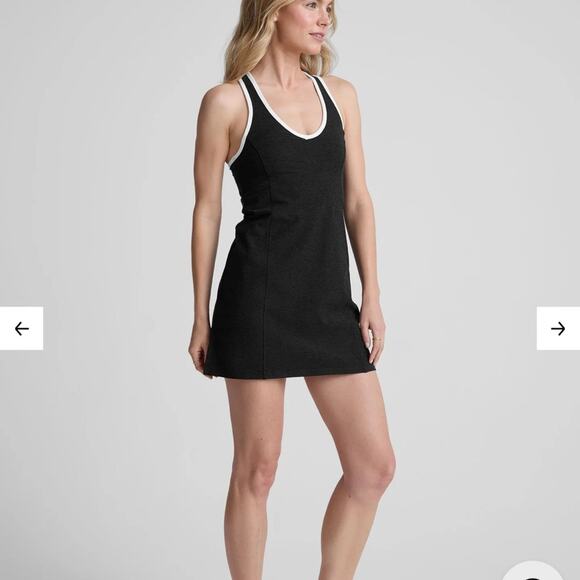 Beyond Yoga Dresses & Skirts - Beyond Yoga Black and White Active Dress Size S